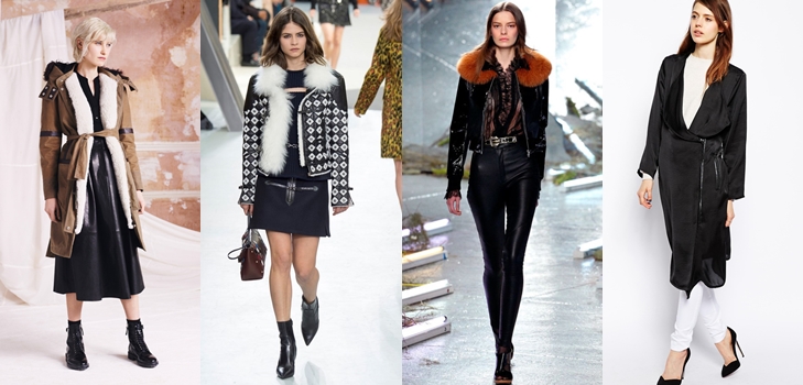 Vestes femme à la mode automne-hiver 2015-2016 (photo): les modèles les plus à la mode des vestes pour femmes