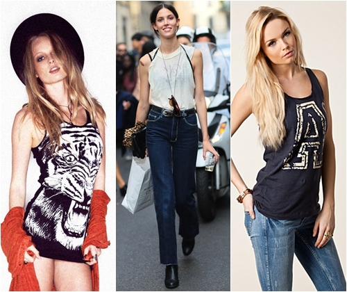 T-shirts à la mode 2013