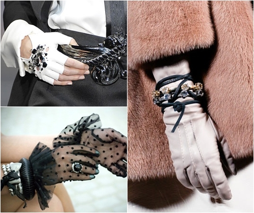 Gants à la mode printemps-été 2013