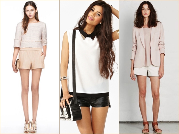 Shorts pour femmes à la mode 2014