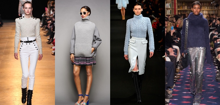 Pulls femme à la mode automne hiver 2015-2016: photo des pulls les plus en vogue de 2015