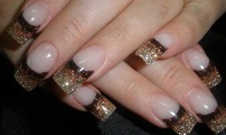 La conception des ongles du Nouvel An