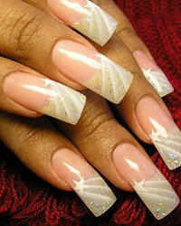 La conception des ongles du Nouvel An