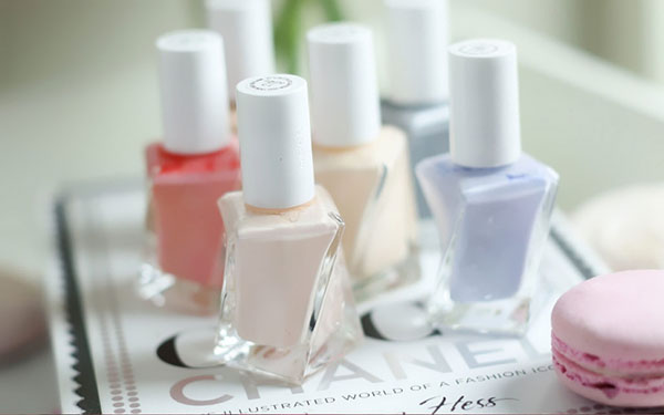 manucure Pastel: collection ongles Essie Ballet Couture Gel Nus 2017