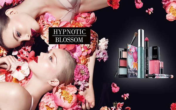 Maquillage festif avec une collection décorative Artdeco Hypnotic Blossom