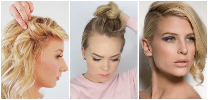 Coiffure pour la nouvelle année du pétard de ses propres mains - des idées de mode pour les cheveux courts, moyens et longs, photo