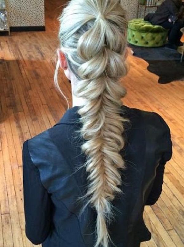 Coiffure pour la nouvelle année du pétard de ses propres mains - des idées de mode pour les cheveux courts, moyens et longs, photo