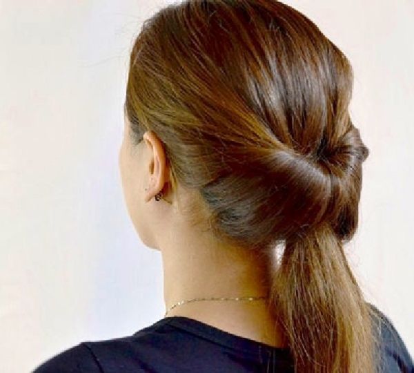 Coiffure pour la nouvelle année du pétard de ses propres mains - des idées de mode pour les cheveux courts, moyens et longs, photo
