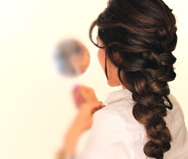 Coiffure pour la nouvelle année du pétard de ses propres mains - des idées de mode pour les cheveux courts, moyens et longs, photo