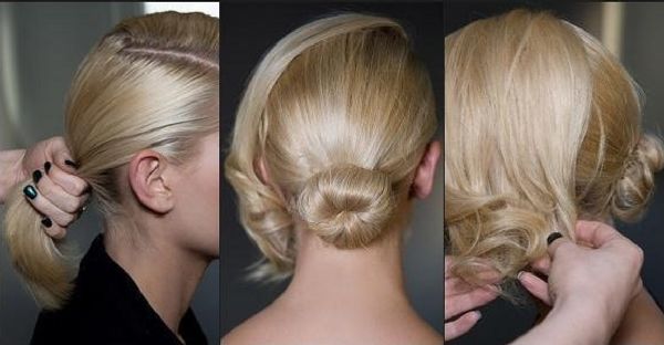 Coiffure pour la nouvelle année du pétard de ses propres mains - des idées de mode pour les cheveux courts, moyens et longs, photo