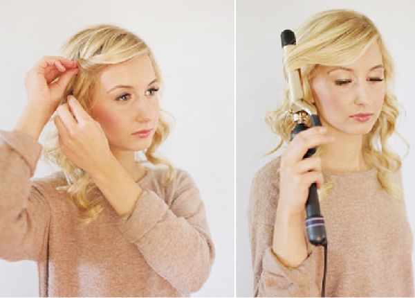 Coiffure pour la nouvelle année du pétard de ses propres mains - des idées de mode pour les cheveux courts, moyens et longs, photo