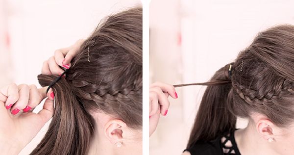 Coiffure pour la nouvelle année du pétard de ses propres mains - des idées de mode pour les cheveux courts, moyens et longs, photo