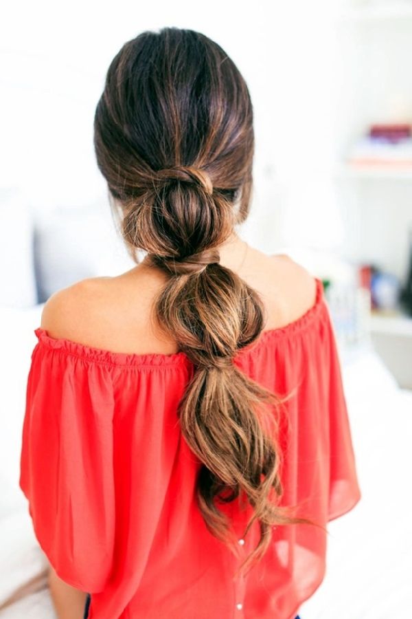 Coiffure pour la nouvelle année du pétard de ses propres mains - des idées de mode pour les cheveux courts, moyens et longs, photo