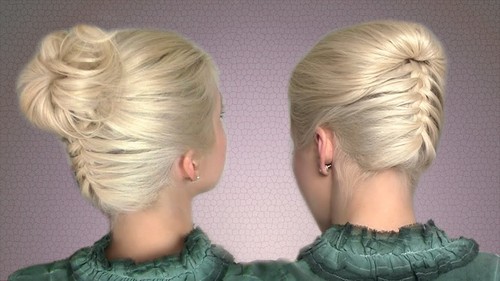 Coiffure d'une coquille