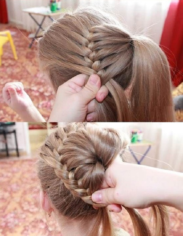 Coiffures pour les filles de leurs propres mains pour le Nouvel An 2017 Coq - des idées pour les cheveux courts, moyens et longs, des photos et des vidéos étape par étape