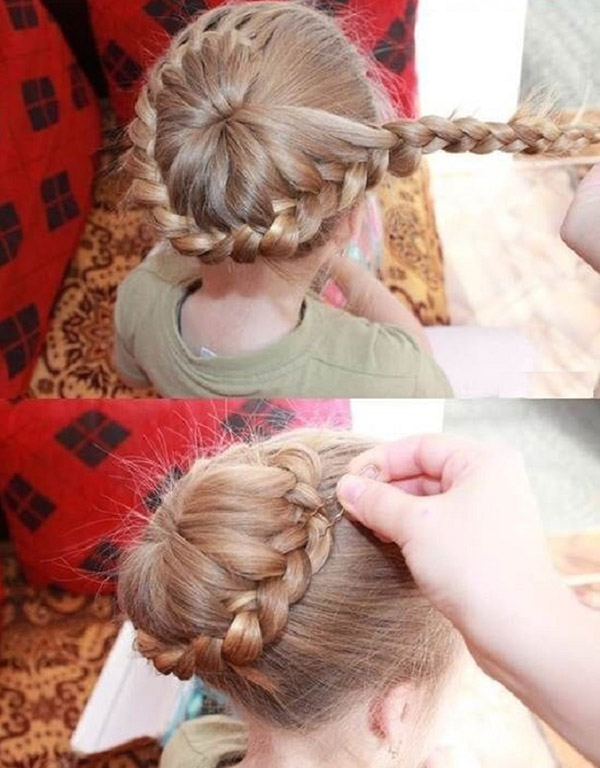 Coiffures pour les filles de leurs propres mains pour le Nouvel An 2017 Coq - des idées pour les cheveux courts, moyens et longs, des photos et des vidéos étape par étape