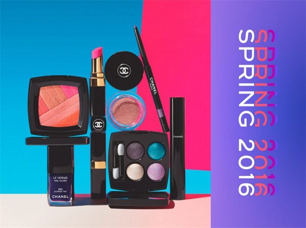 Dawn en Californie: collection printemps de maquillage Chanel