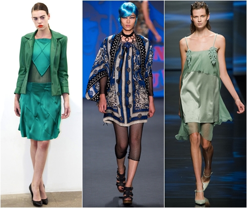 Silhouettes à la mode printemps-été 2013
