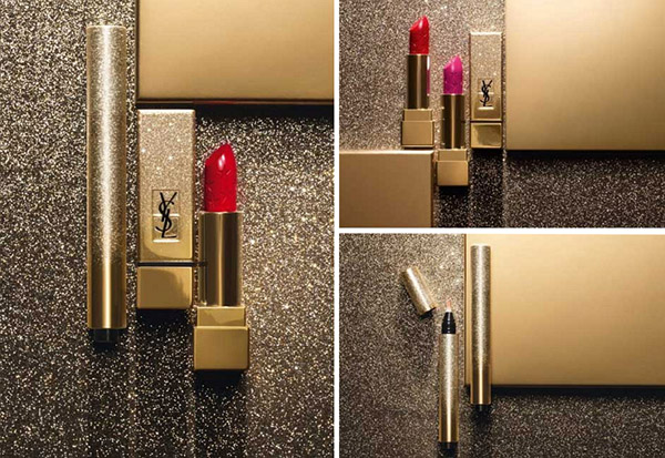 Un rêve scintillant: une collection de maquillage YSL Sparkle Clash Christmas 2016-2017
