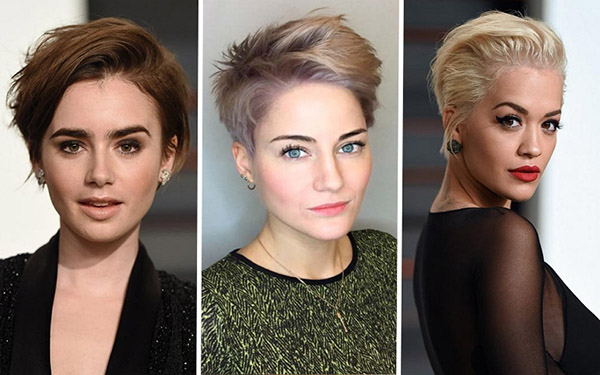 TOP-3 coiffures spectaculaires pour les cheveux courts le 8 mars
