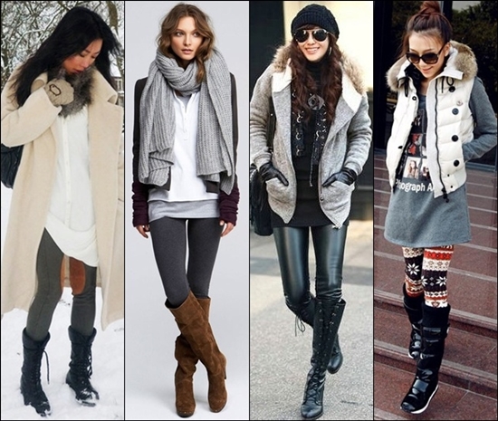 Leçons de style: quoi porter des leggings en automne