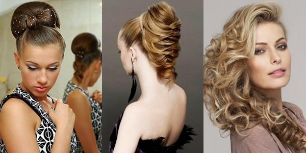 Idées de coiffures du soir avec leurs propres mains sur les cheveux longs