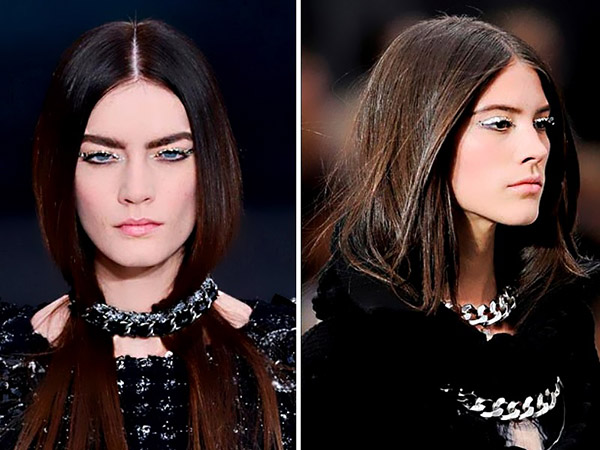 Les cheveux cachés sous le col - la pose d'automne réelle-2016