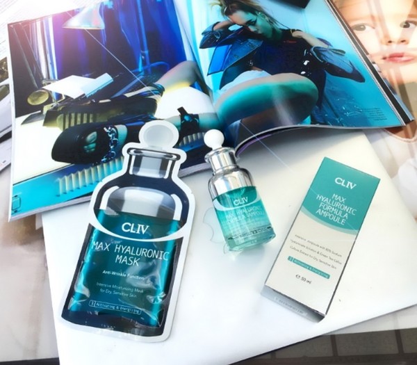 Elixirs vivifiants: les nouveautés coréennes Cliv Max Hyaluronic