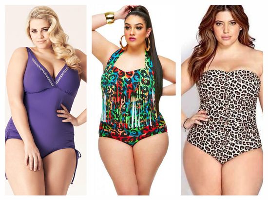 Maillot de bain à la mode pour les femmes complètes 2016, photo. Conseils pour les femmes à part entière de choisir un maillot de bain à la mode