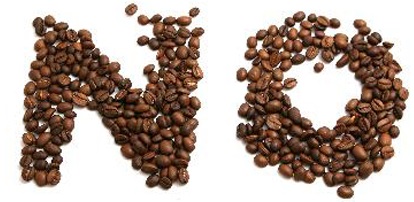 Recommandation n ° 6: moins de caféine