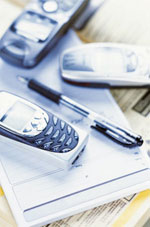Base IMEI. Téléphones blancs et gris