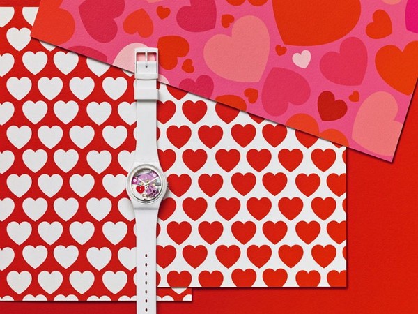 Plus d'amour: une surprise de la marque horlogère suisse Swatch