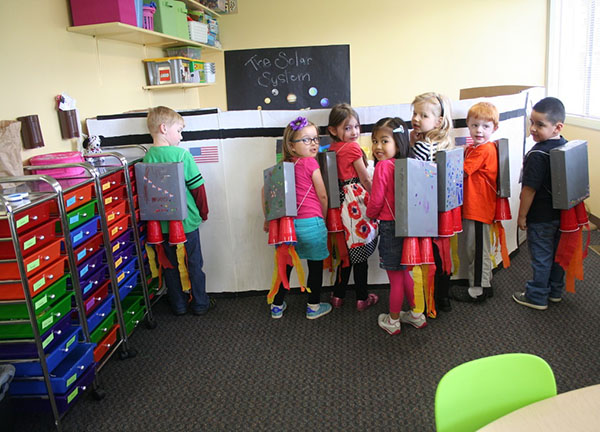Journée de la cosmonautique à l'école