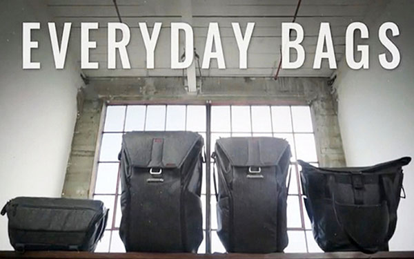 Pour tous: des sacs universels de Peak Design