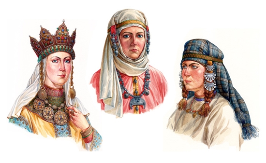 Vêtements Rus anciens