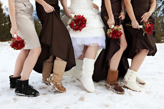 Des idées pour une séance photo de mariage en hiver