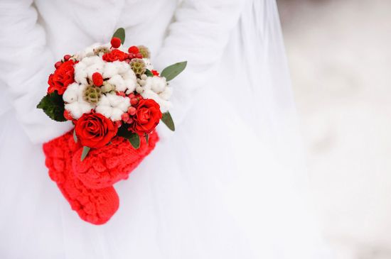 Des idées pour une séance photo de mariage en hiver