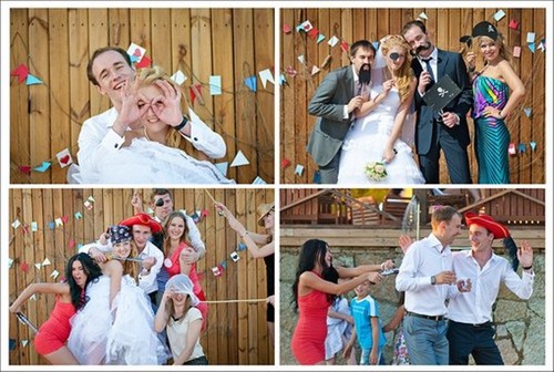 Des jeux amusants et des concours pour le mariage