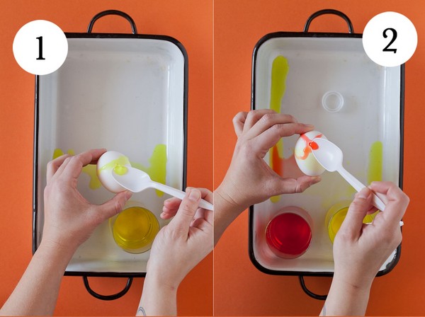 Christ Résurrection: comment peindre des oeufs pour Pâques