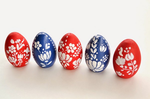 Christ Résurrection: comment peindre des oeufs pour Pâques