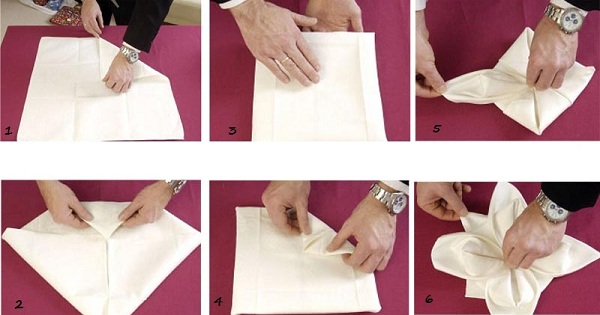 Comment plier les serviettes en papier