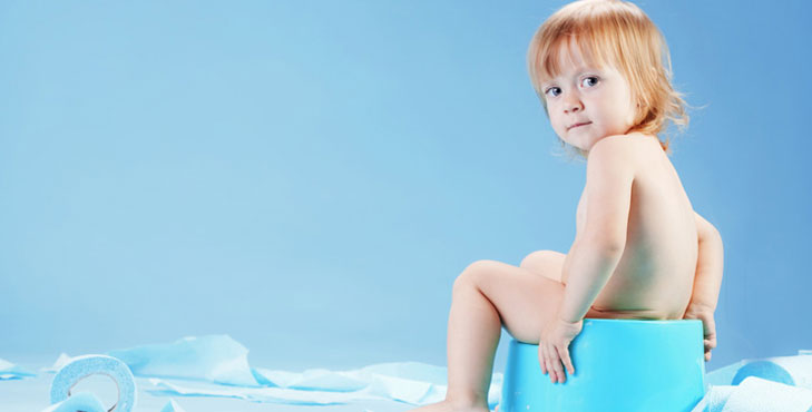 accoutumer un enfant à un pot