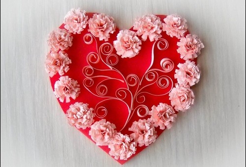 Comment décorer une valentine
