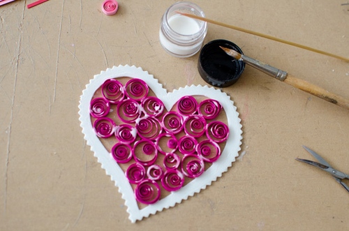 Comment décorer une valentine