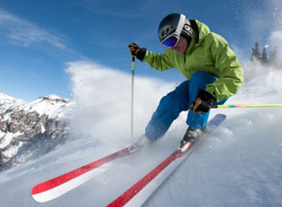 Sélection correcte des skis, garantie d'un excellent repos.
