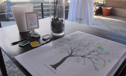 Arbre de voeux pour le mariage avec leurs propres mains
