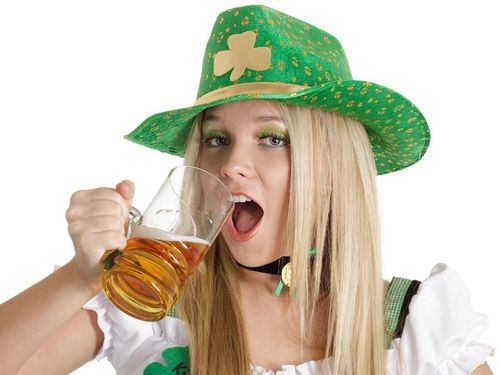 Quand St. Patrick's Day 2016. Comme célébré en Irlande et d'autres pays - les douanes