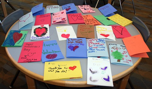 Concours pour la Saint-Valentin à l'école