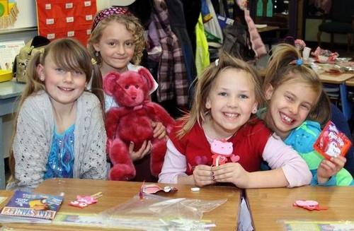 Concours pour la Saint-Valentin à l'école