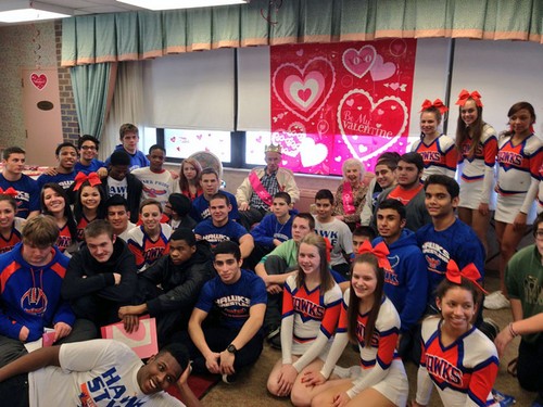 Concours pour la Saint-Valentin à l'école